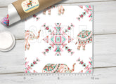 Tribal elephant Patterned Adhesive Vinyl 900